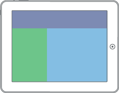 large screen sidebar-left layout